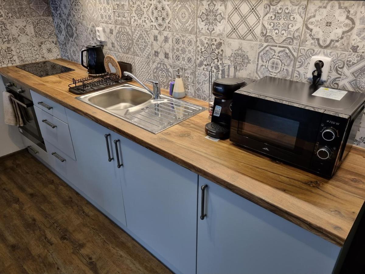 Velke Studio Na Velkem Namesti S Vybavenou Kuchyni Hradec Králové Esterno foto